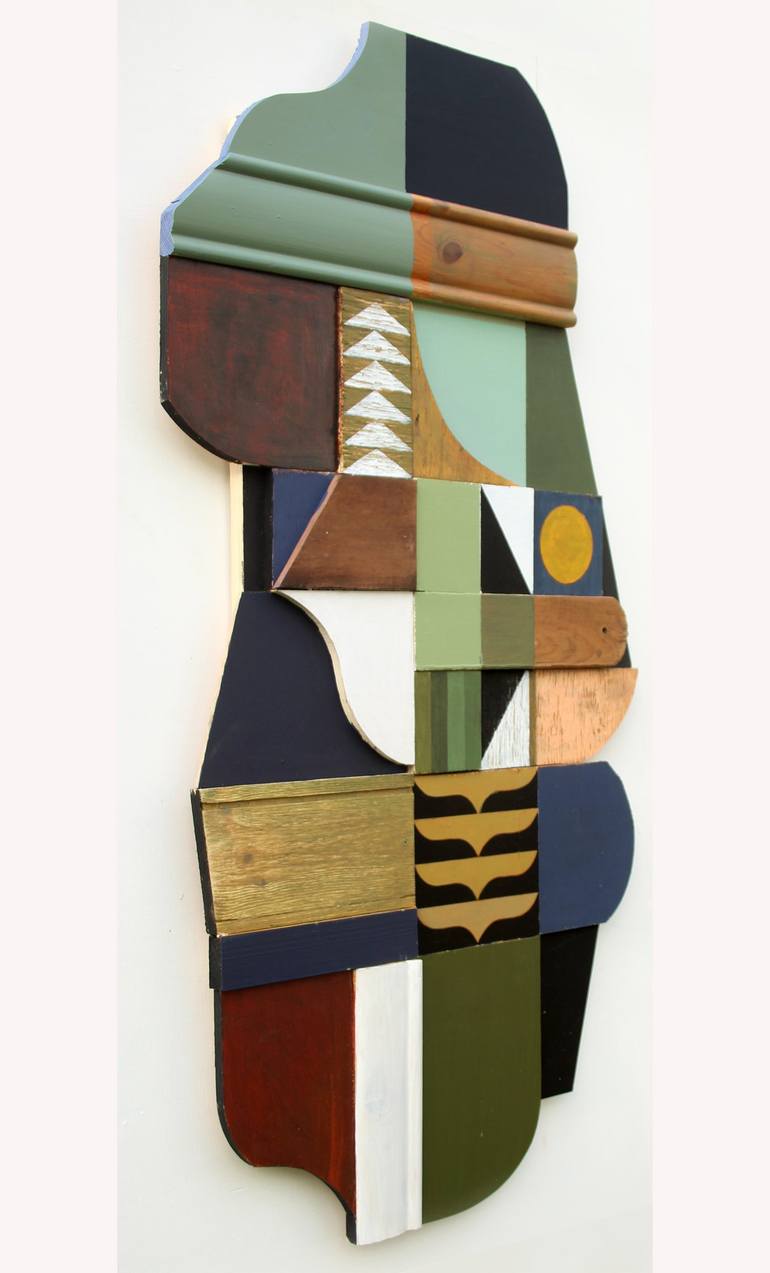 Original Cubism Abstract Sculpture by Liam Hennessy