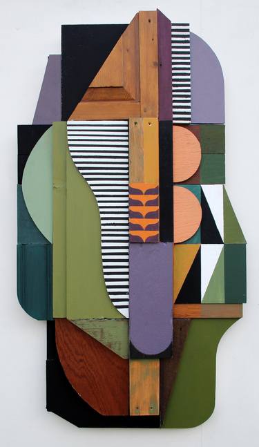 Original Art Deco Abstract Sculpture by Liam Hennessy