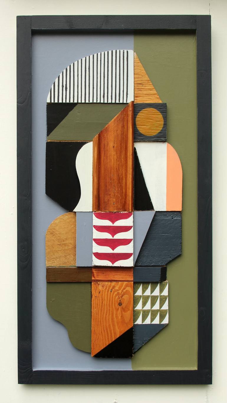 Original Cubism Abstract Painting by Liam Hennessy