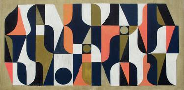 Original Cubism Abstract Paintings by Liam Hennessy