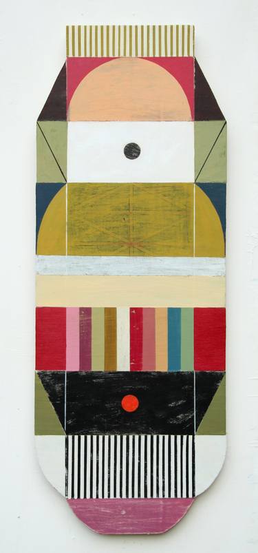 Original Art Deco Abstract Paintings by Liam Hennessy