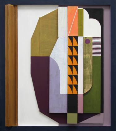 Original Art Deco Abstract Paintings by Liam Hennessy