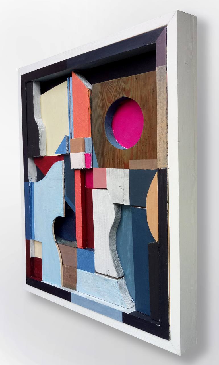 Original Cubism Abstract Painting by Liam Hennessy