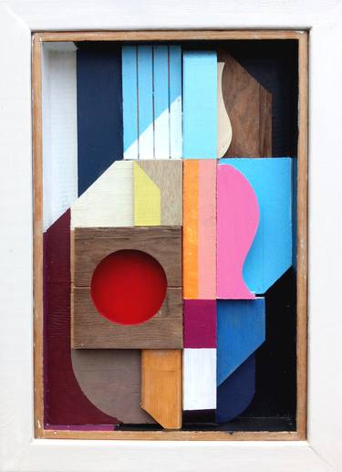 Original Cubism Abstract Sculpture by Liam Hennessy