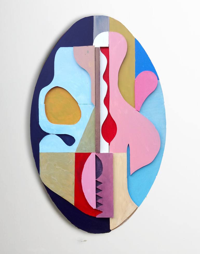 Original Pop Art Abstract Sculpture by Liam Hennessy