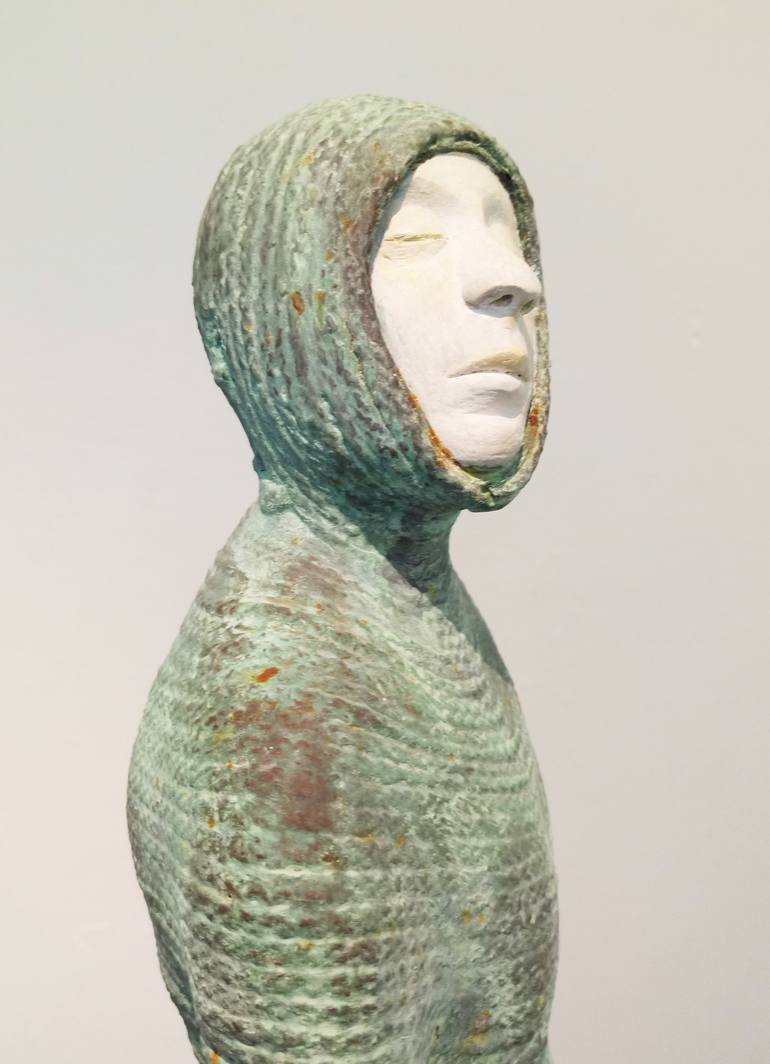 Original Figurative People Sculpture by Liam Hennessy