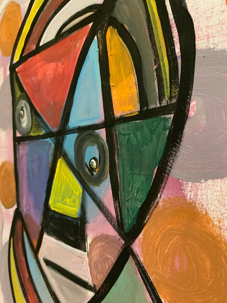 Original Abstract Expressionism Abstract Painting by Neury Luciano