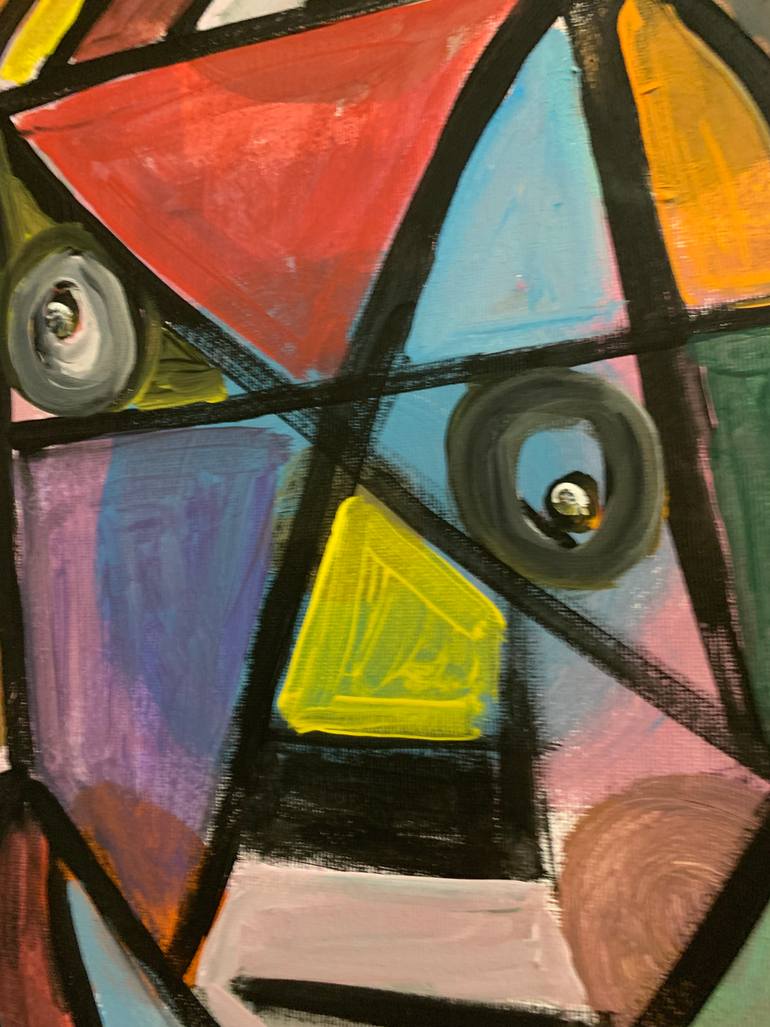 Original Abstract Expressionism Abstract Painting by Neury Luciano