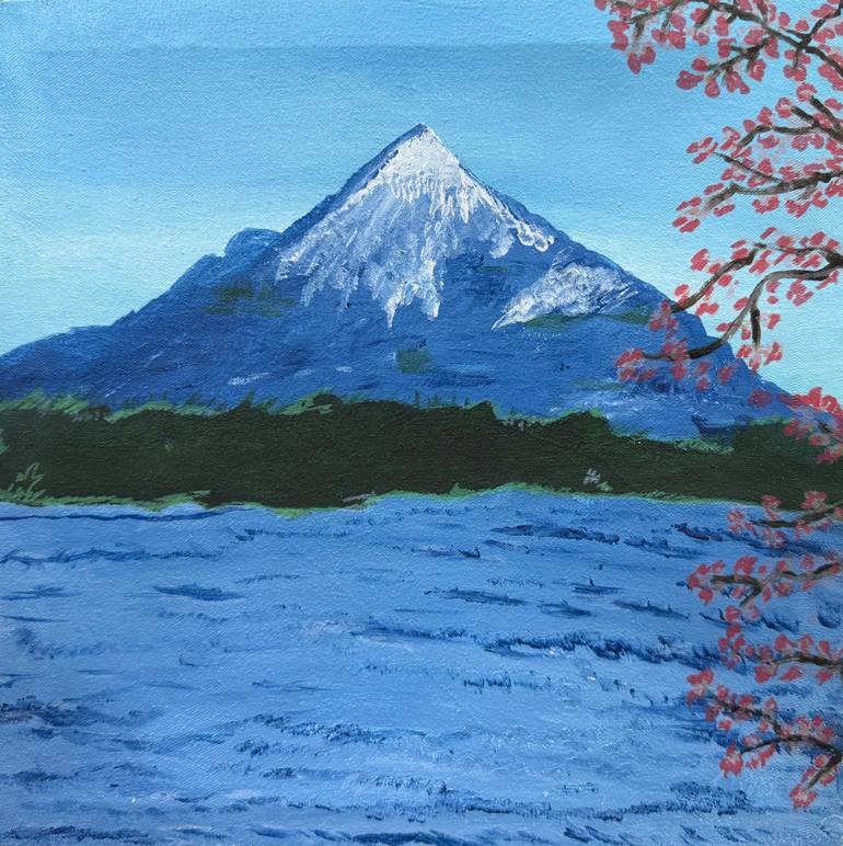 Original Abstract Landscape Painting by Splash Wonder