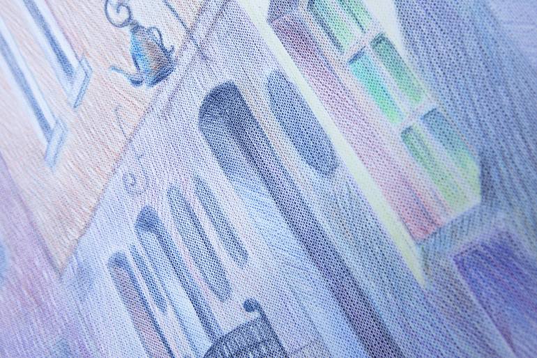 Original Expressionism Architecture Drawing by Julia Labyk