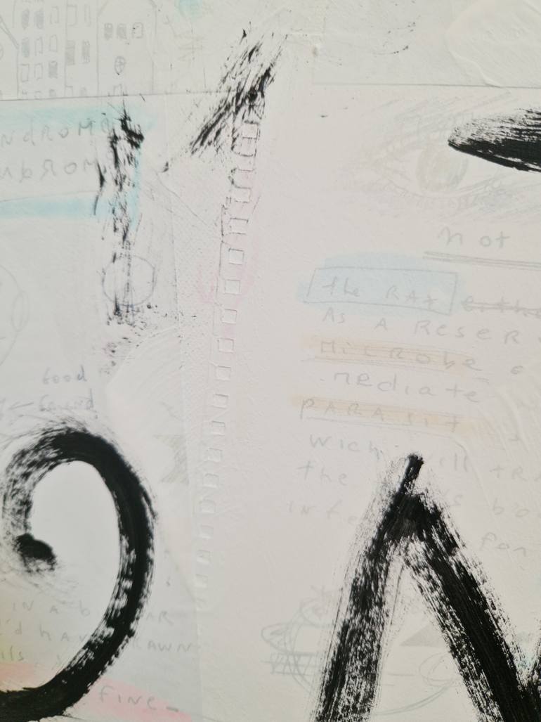 Original Street Art Abstract Painting by U Me