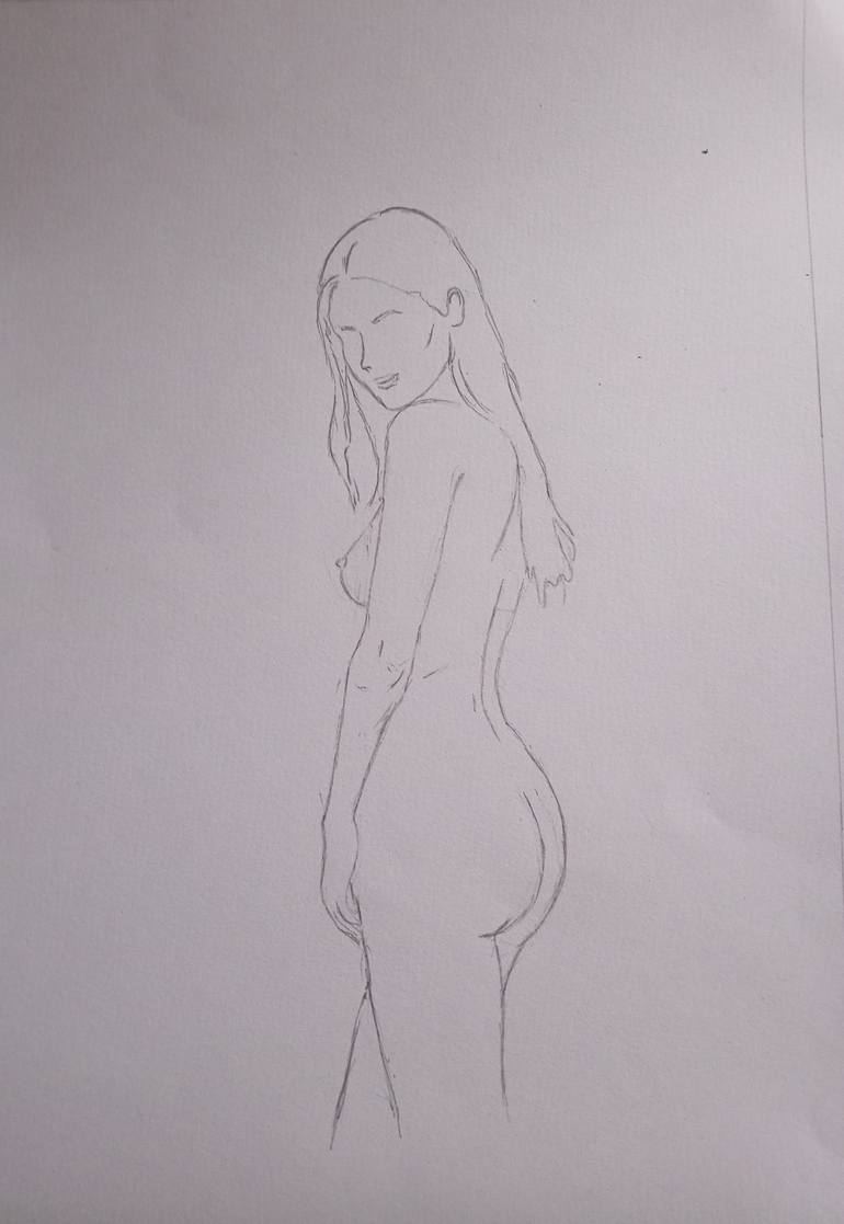 Original Illustration Body Drawing by Imasha Dulanjali