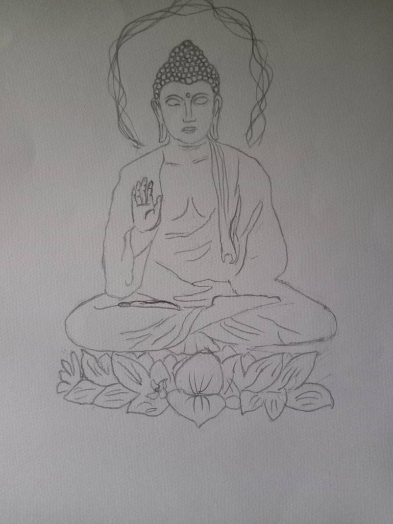 Original Figurative Performing Arts Drawing by Imasha Dulanjali