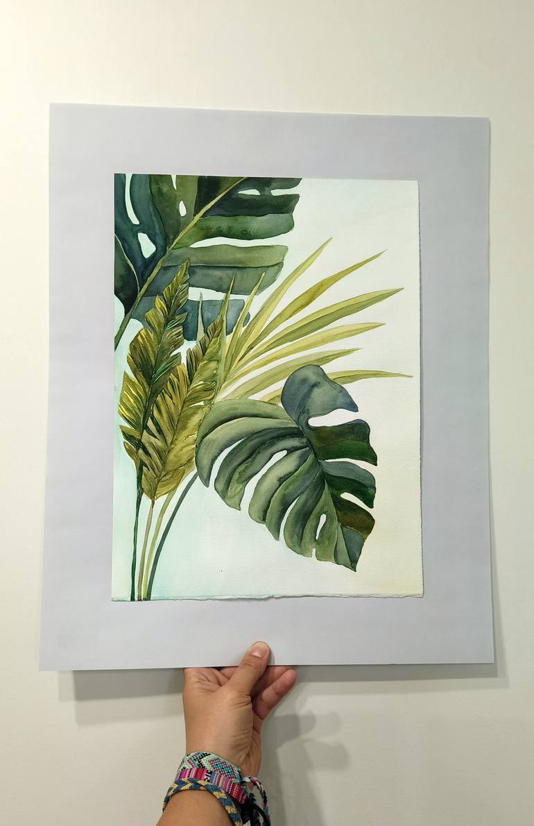 Original Figurative Garden Painting by Ilona Repkina
