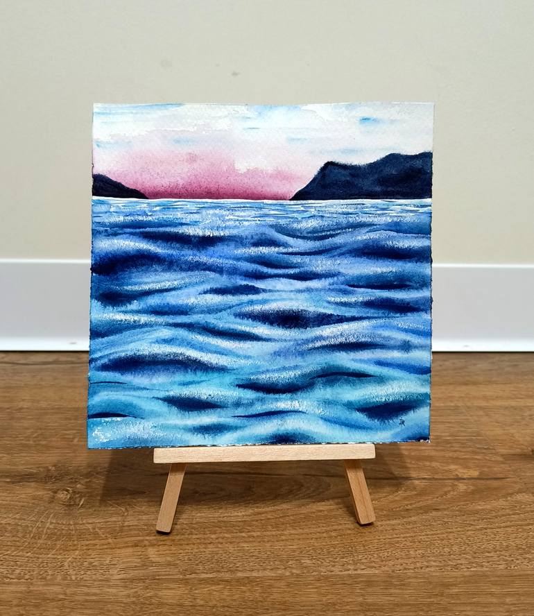 Original Realism Seascape Painting by Ilona Repkina