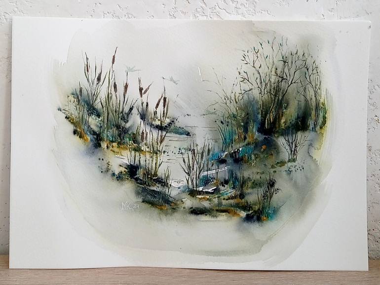 Original Contemporary Landscape Painting by Natalia Kalion