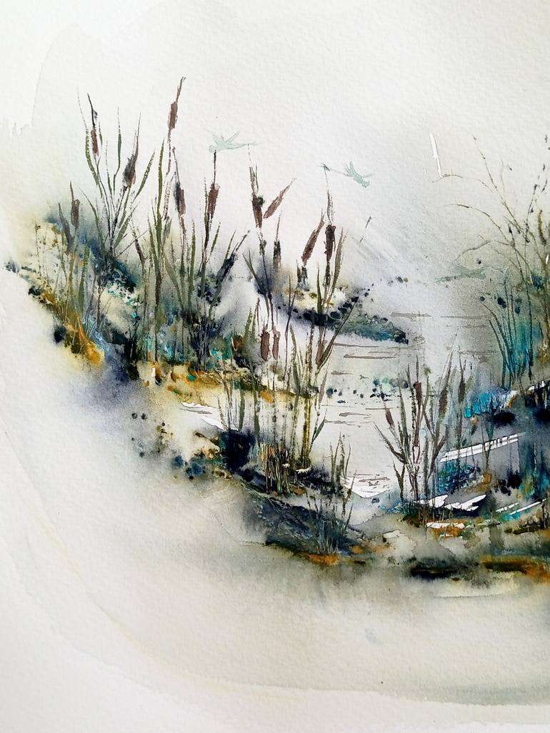Original Contemporary Landscape Painting by Natalia Kalion