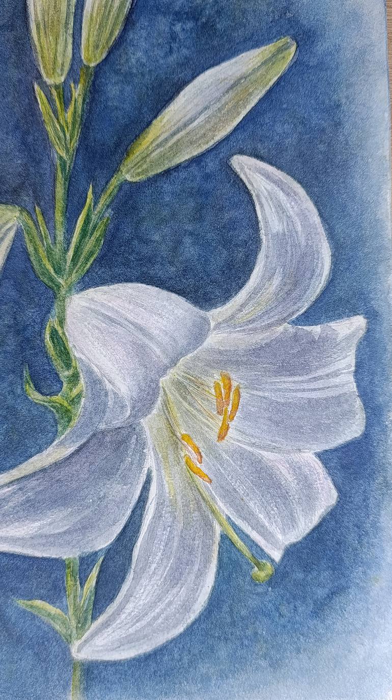Original Contemporary Floral Painting by Natalia Kalion