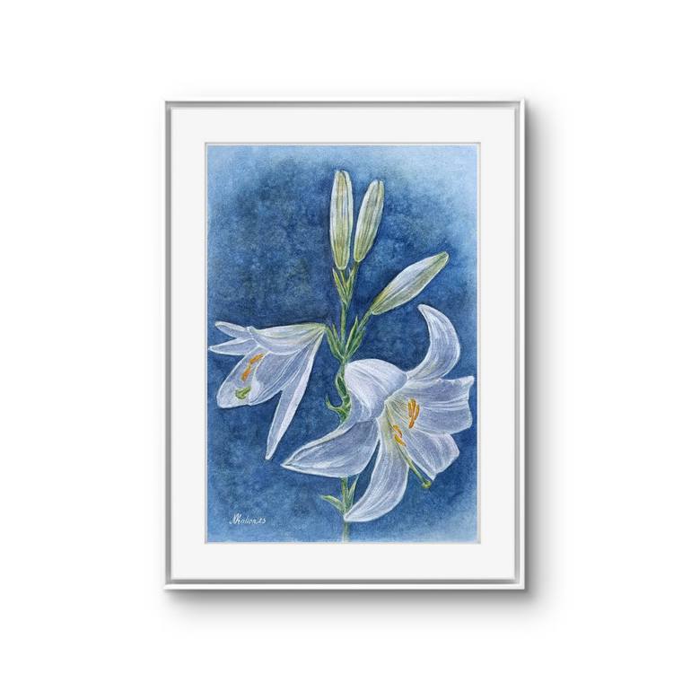 Original Contemporary Floral Painting by Natalia Kalion