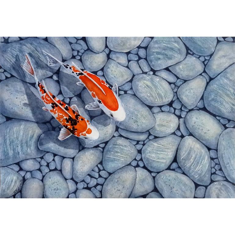 Original Contemporary Animal Painting by Natalia Kalion