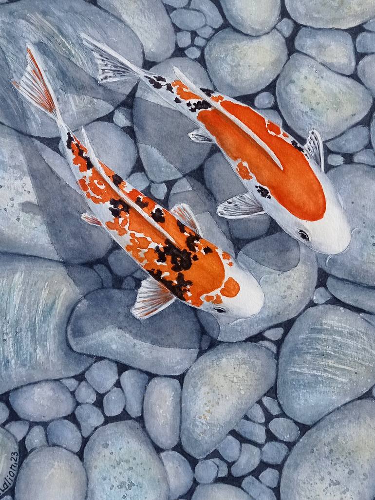 Original Contemporary Animal Painting by Natalia Kalion