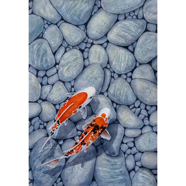 Original Contemporary Animal Painting by Natalia Kalion