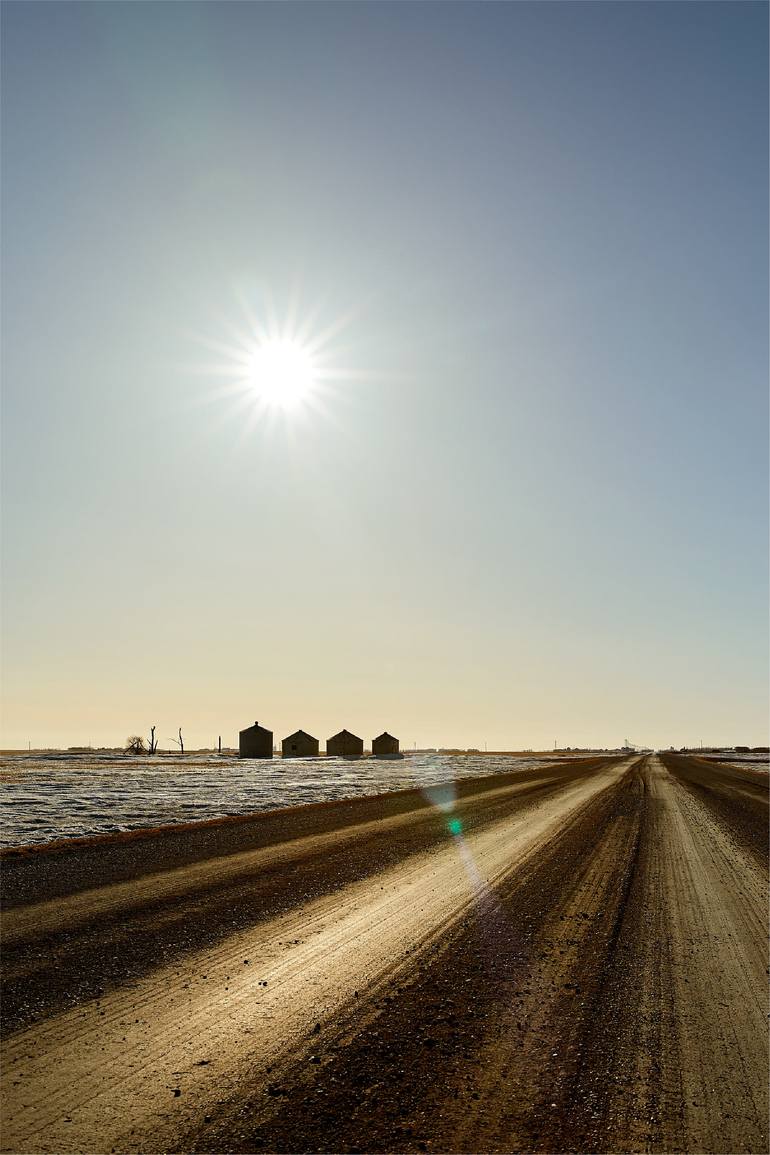 Original Landscape Photography by Gordon Mclean | Conceptual Art on Paper | The Long Way Forward