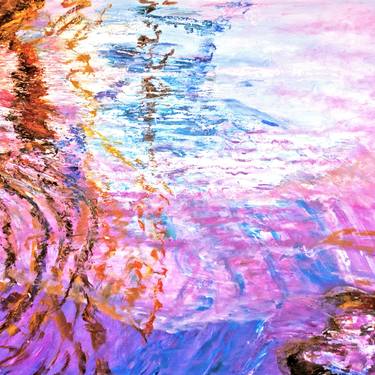 Print of Expressionism Water Paintings by Carolan Lyne