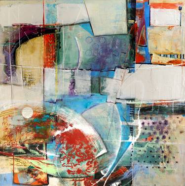 Original Abstract Paintings by Anne Marchand