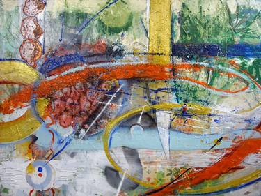 Original Abstract Paintings by Anne Marchand