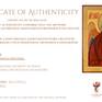 Certificate of Authenticity