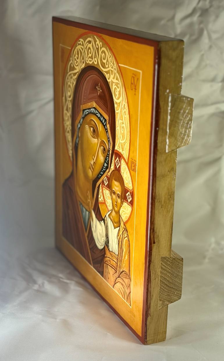 Original Symbolism Religion Painting by Alla Ditla