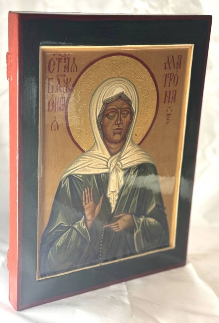 Original Symbolism Religion Painting by Alla Ditla