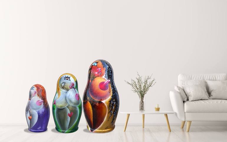 Original Pop Art Pop Culture/Celebrity Sculpture by Hady Beydoun
