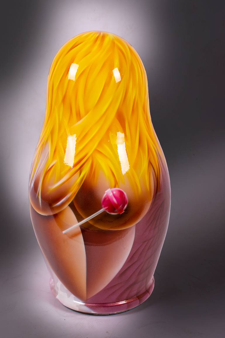 Original Pop Art Pop Culture/Celebrity Sculpture by Hady Beydoun