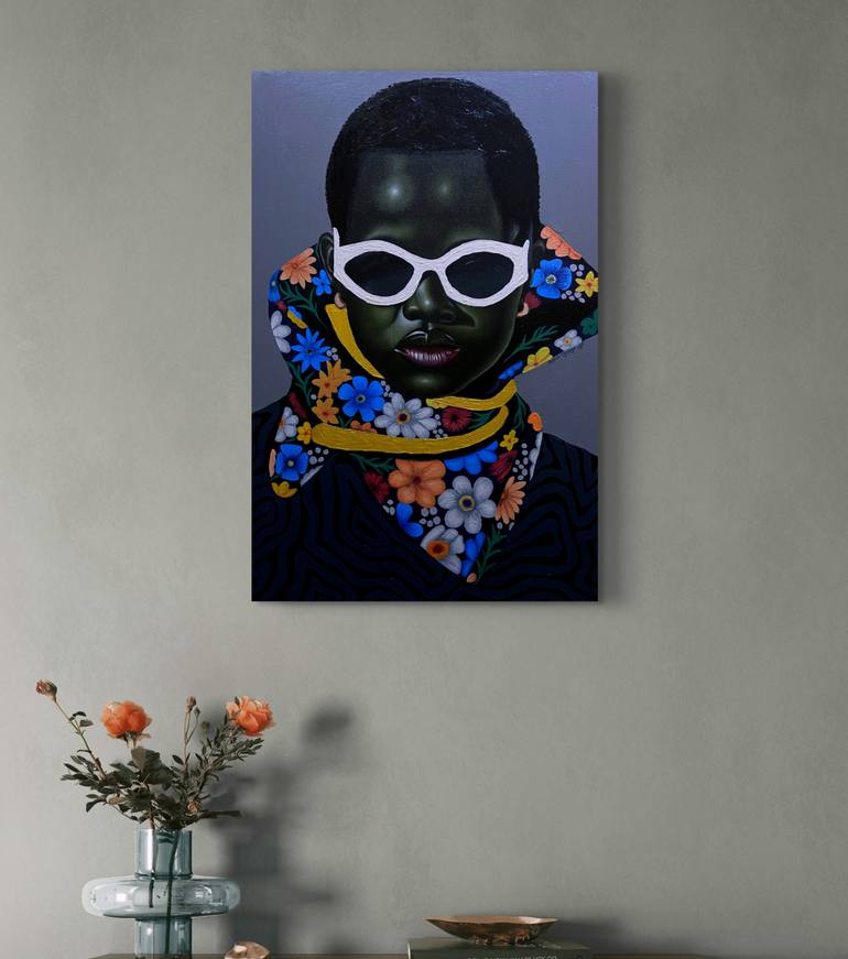 Original Figurative Fashion Mixed Media by Joshua Oyeleye