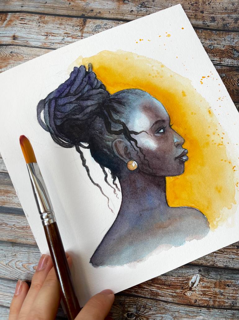 Original Contemporary Women Painting by Olga Venn