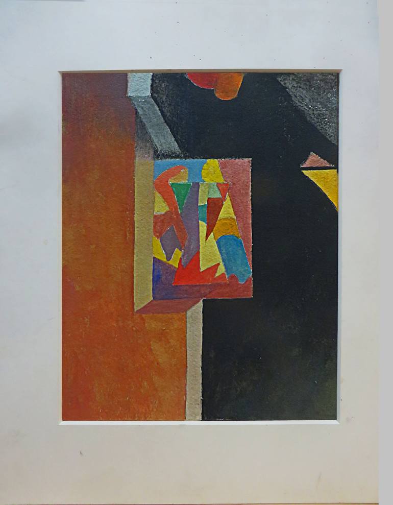Original Geometric Painting by Kenneth Richards