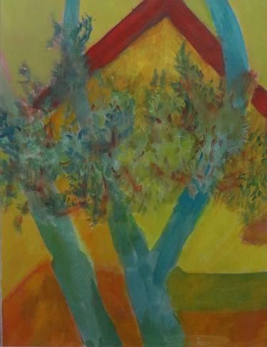 Original Expressionism Tree Paintings by Kenneth Richards