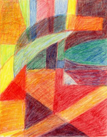 Original Abstract Drawings by Kenneth Richards