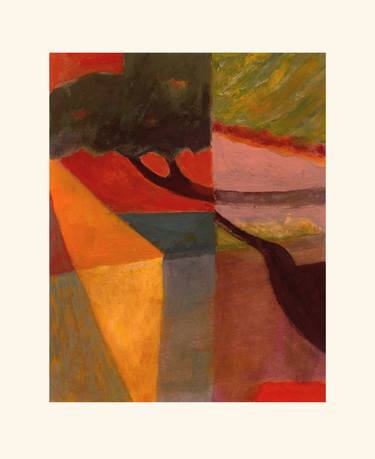 Print of Expressionism Landscape Paintings by Kenneth Richards