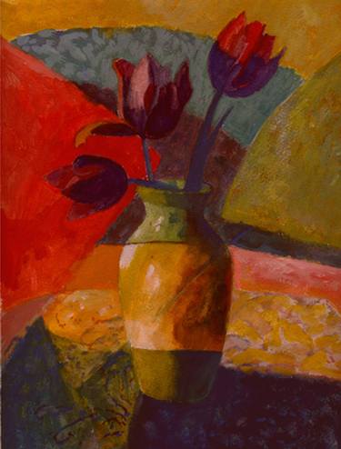 Original Still Life Paintings by Kenneth Richards