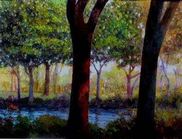 Original Impressionism Landscape Paintings by Kenneth Richards