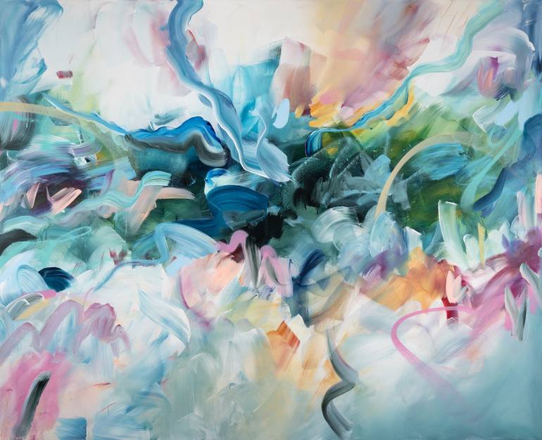 Original Contemporary Abstract Paintings by Joanna Gilbert
