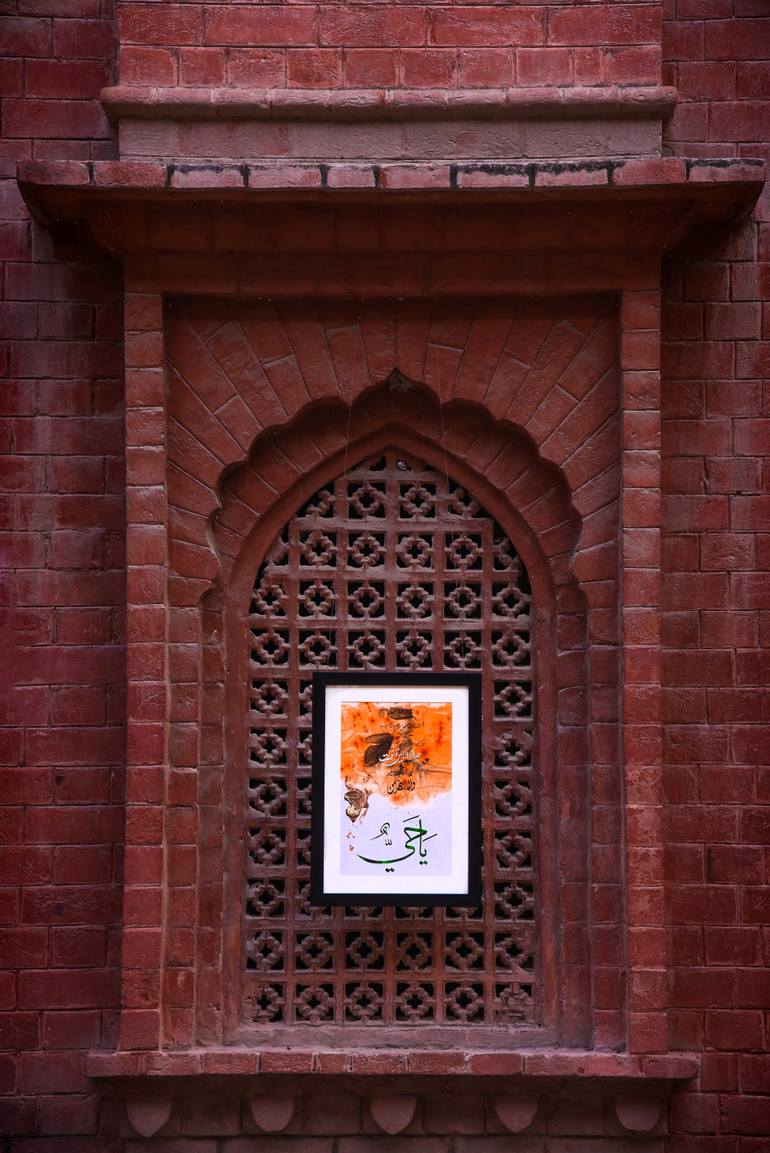 Original Documentary Abstract Painting by Zain Ul Abideen