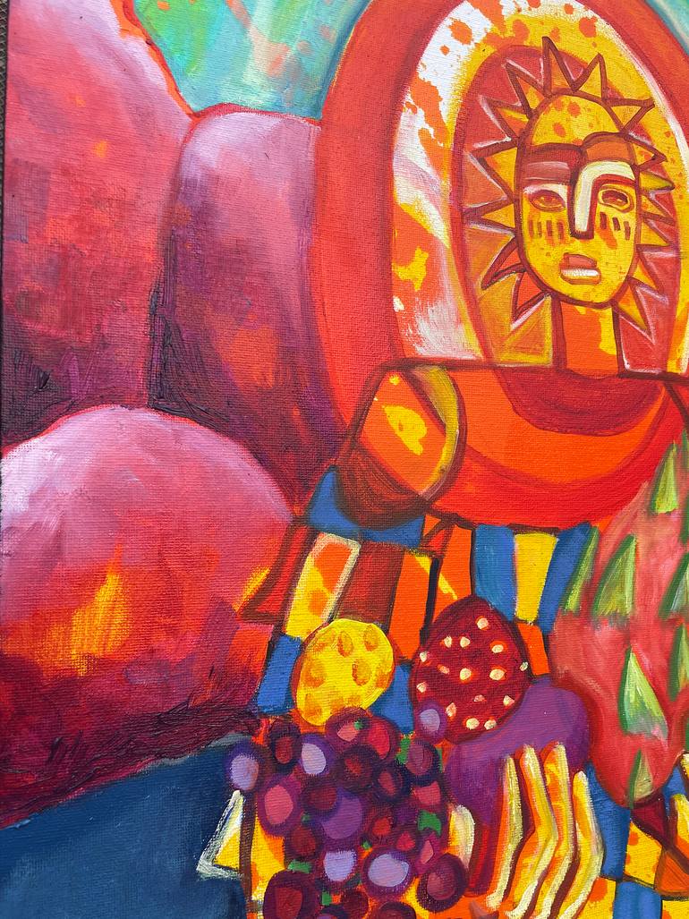 Original Expressionism Fantasy Painting by Ellie Benton