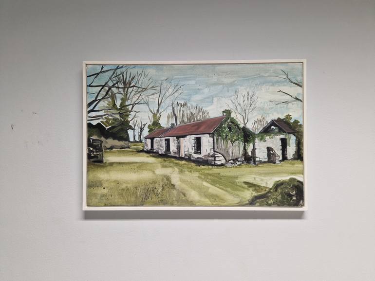 Original Expressionism Landscape Painting by David Fox