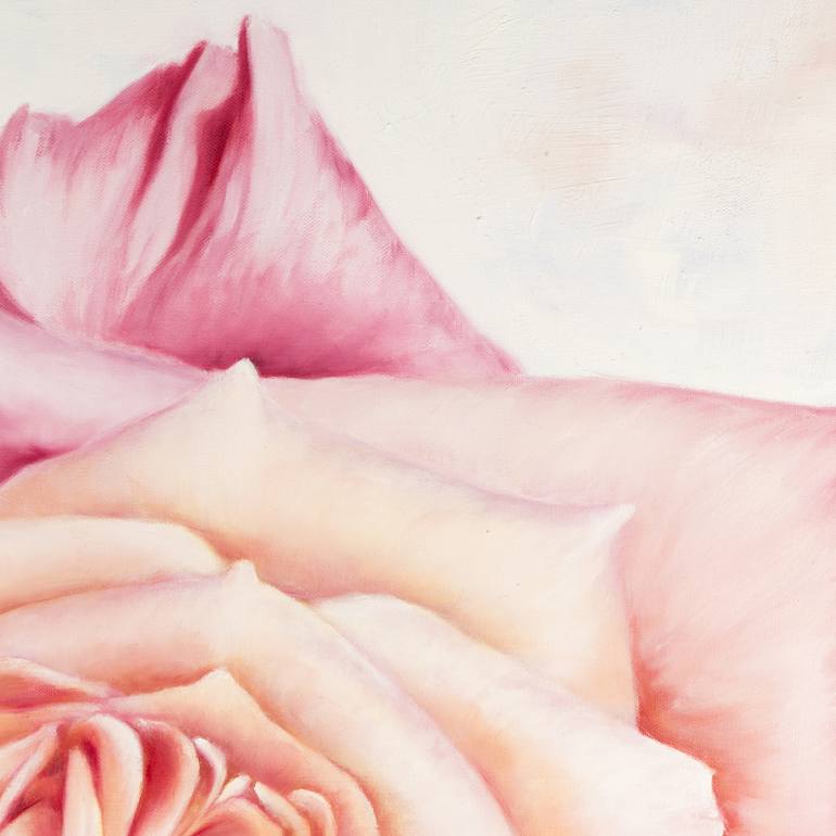 Original Classicism Floral Painting by Robyn Palescandolo