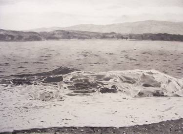 Original Realism Seascape Drawings by Malcolm Warrilow