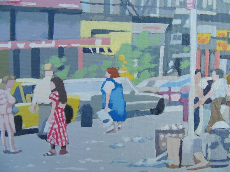 Original Realism Cities Painting by Malcolm Warrilow